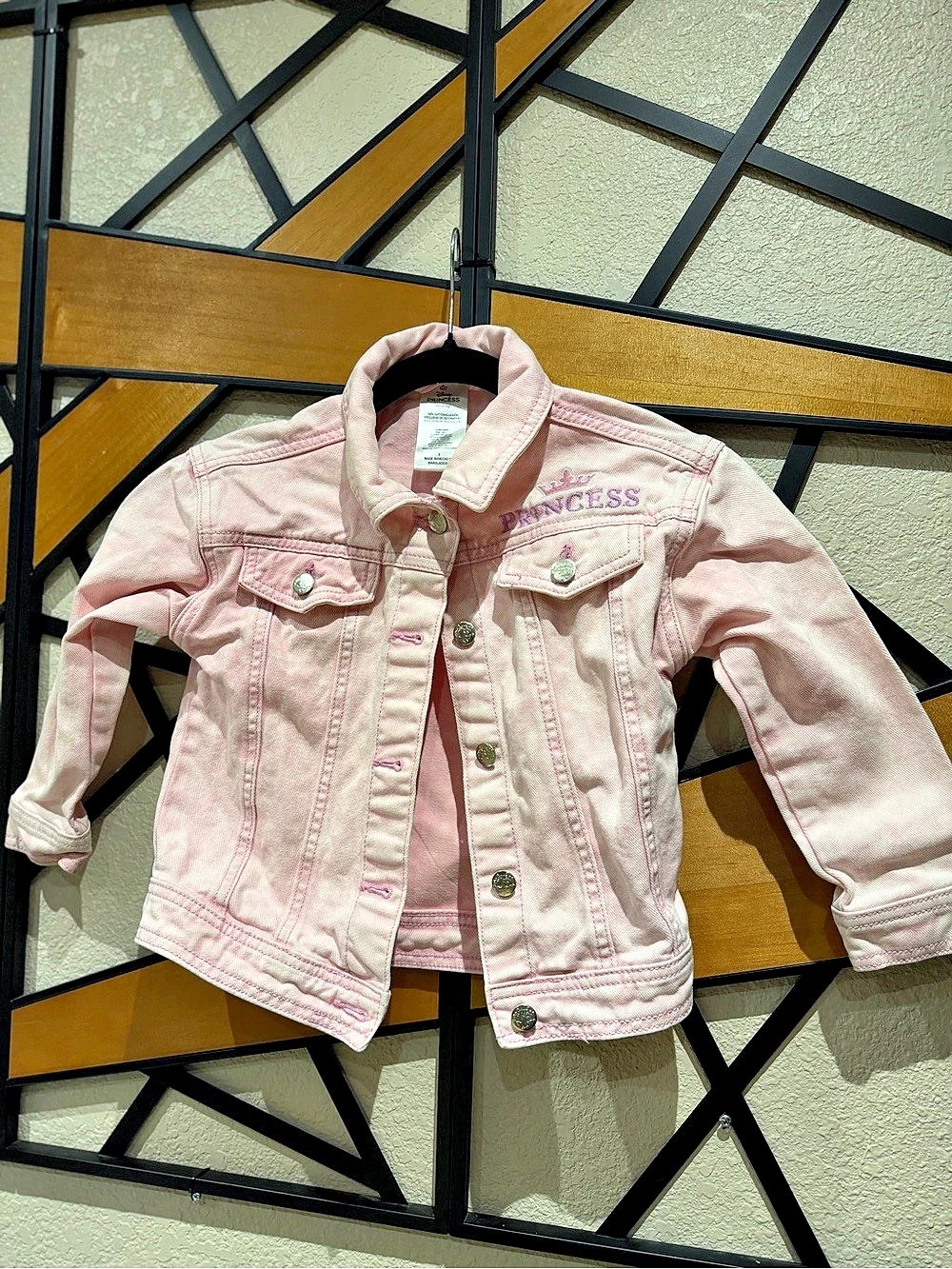 Disney Princess Pink Jean Jacket